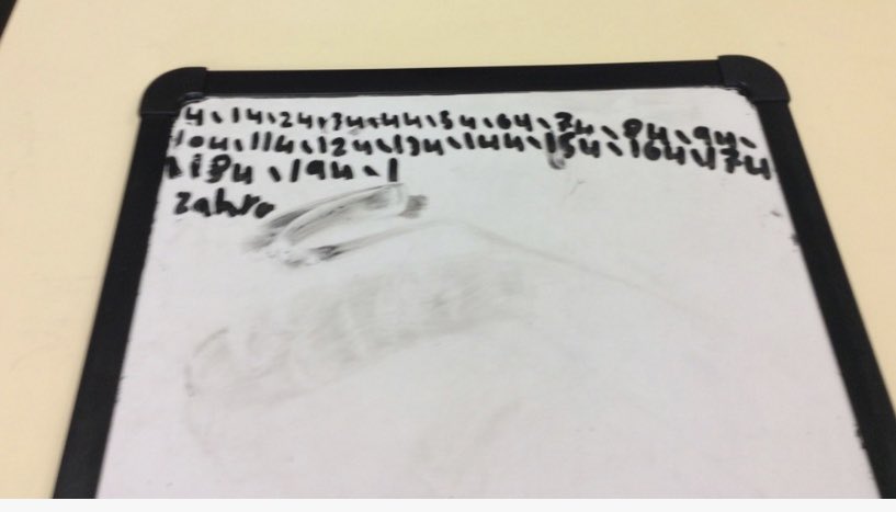 2E learned to describe number patterns and how it increased by ten. Not only did they learn about patterns but also learned to count forwards by 10 off the decade. All students with different learning abilities were successful. <a href="/fairvaleps/">FairvalePS</a>
