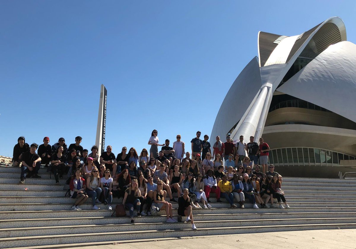 UCBhospitality's tweet photo. Final year International Hospitality and Tourism Management students along with Event Management students and their lecturers are saying holΓ‘ from Valencia! They went to conduct research during the Las Fallas Festival πas part of their research module. #ucbstudents #ucblearning https://t.co/xt9d60eVRJ
