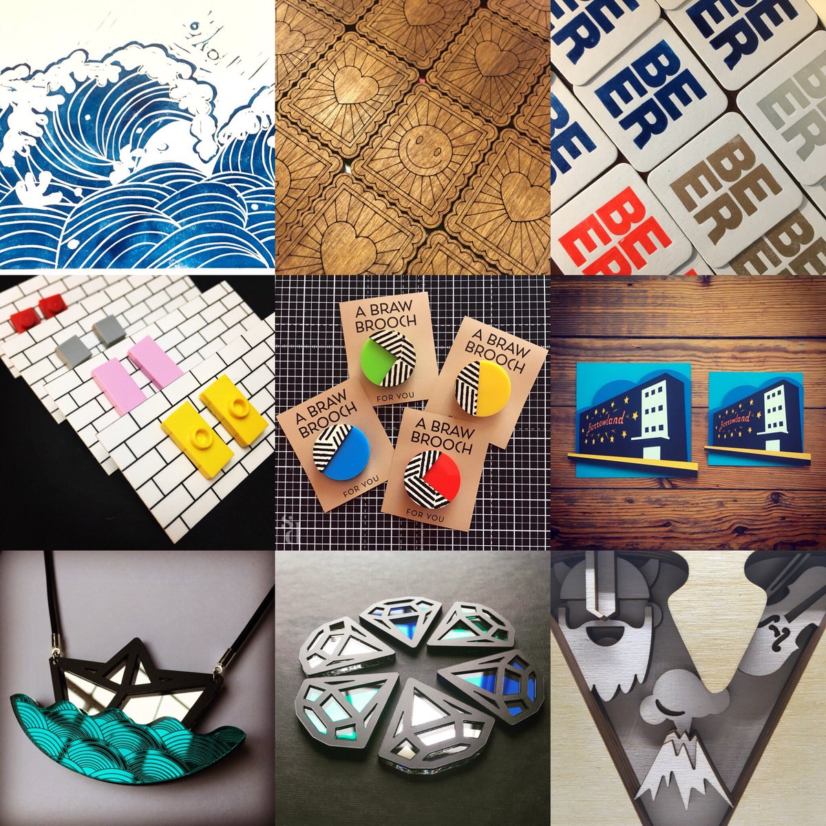 TheMakeryDunbar's tweet image. Everything sold in The Makery is made in The Makery. 

We make #art, #prints, #jewellery, #personalised #gifts and #homewares with #ink, #paper, #card, #wood and #acrylic. 

We also welcome #commissions and offer #GraphicDesign #letterpress and #lasercutting.