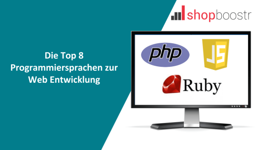 WEB ENTWICKLUNG:
VERGLEICH DER TOP 8 PROGRAMMIERSPRACHEN ZUR WEB PROGRAMMIERUNG IN 2019
Die Web Entwicklung ist in unserem digitalen Zeitalter nicht mehr wegzudenken. Jedes Unternehmen benötigt heute eine eigene Webseite. Doch die Zeiten haben sich geändert.