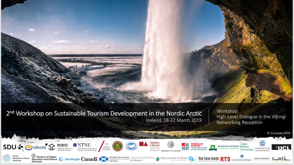 JTMuda's tweet photo. Off to Iceland to explore Arctic Tourism and strategies to ensure its sustainable for indigenous people, the environment as well as the economy with @PolarRPI⁩ and ⁦@NLAssociatesLtd⁩ https://t.co/4sKJcuzbF2