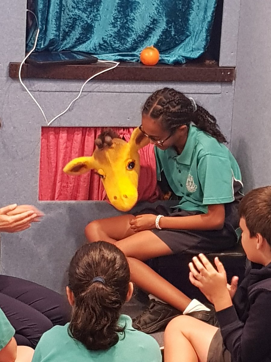 Healthy Harold had a new helper today