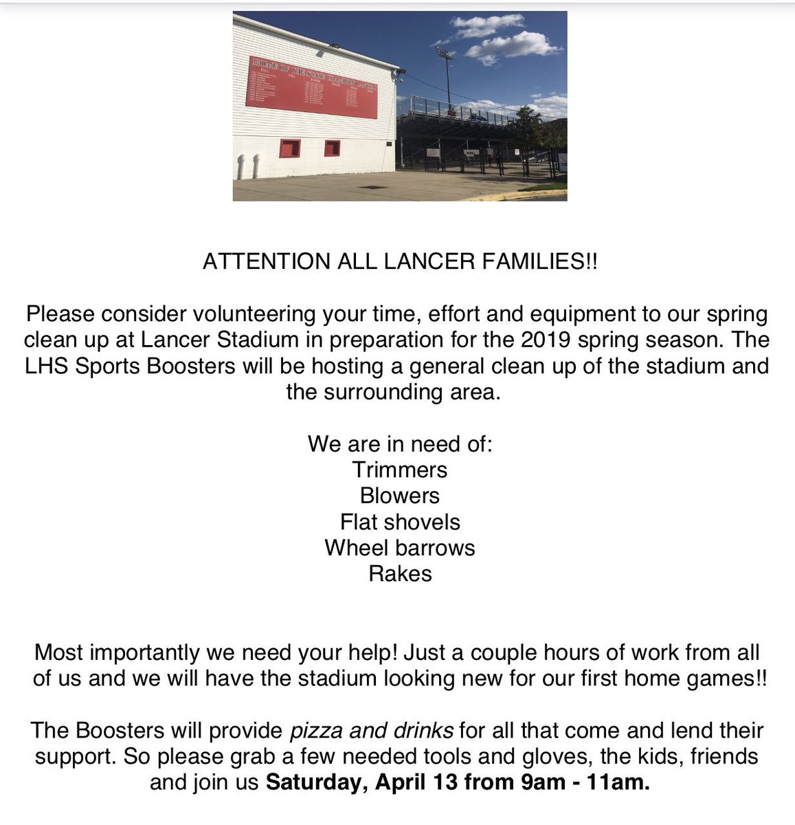LancerBoosters's tweet image. @LinganoreCheer @linganorefb @LinganoreSGA @LHSJournalism @TheLHSTribe @LancerBandLHS  @LinganoreFH @LancersLax @LancerBoysTrack @LancerKeyClub @LancersGirlsLax @g_lancers @LinganoreLancer @ladylancerslhs