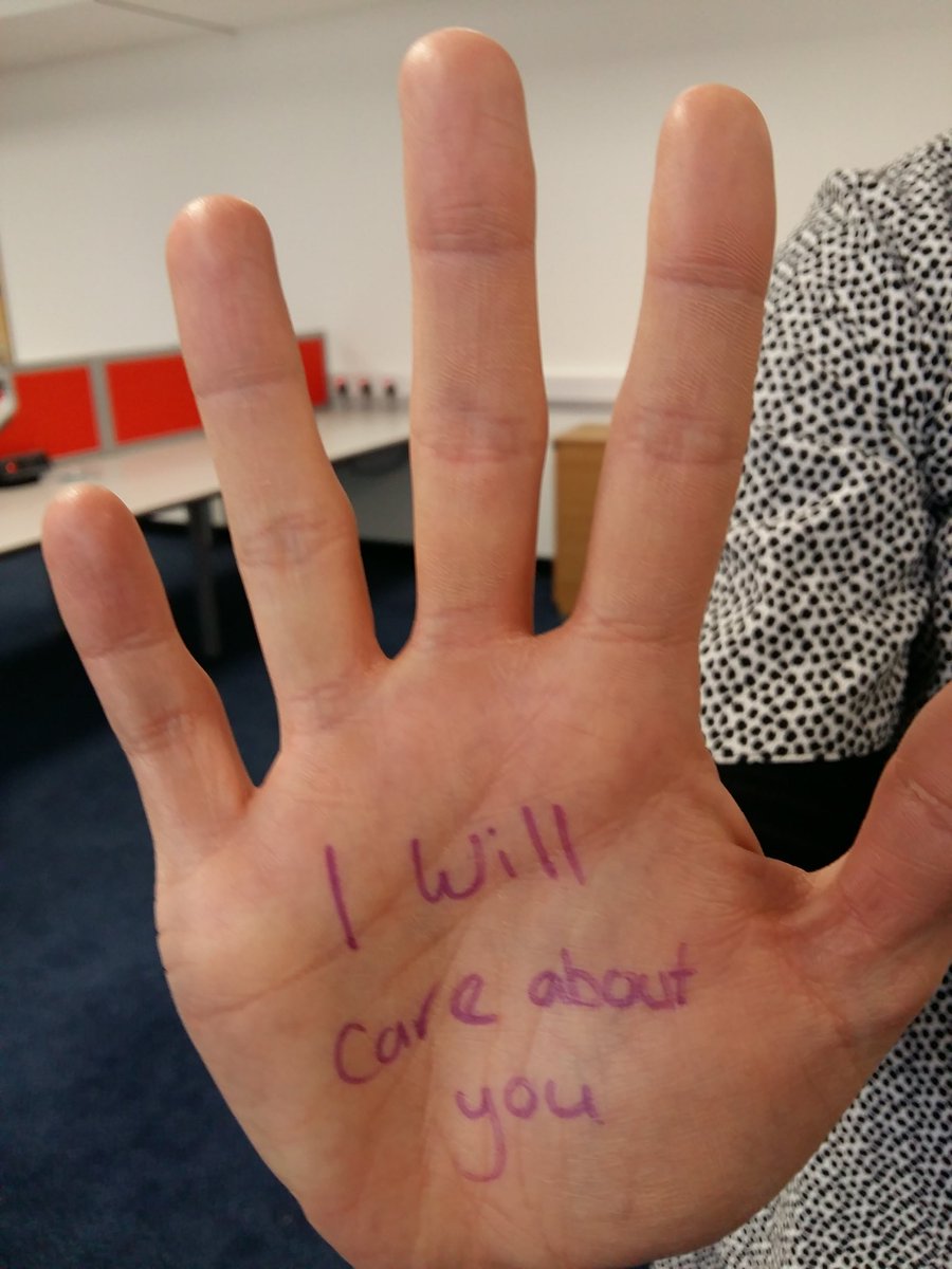 Portssns's tweet photo. The team's pledges showing support for #helpinghands #CSEDay19 raising awareness of CSE. Encouraging everyone to think, spot and speak out. @SolentNHSTrust @SolentQuality #SchoolNursing #publichealth https://t.co/Jx9fsL6QdP