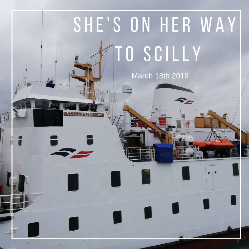 IOSTravel's tweet photo. Scillonian III is on her way to the Isles of Scilly for the first sailing of the 2019 season, a welcome sign that spring is on its way.
Who’s on-board today? We’d love to see your photos…
#TravelScilly #ScillonainIII #SpringonScilly https://t.co/kiCDagCLIt