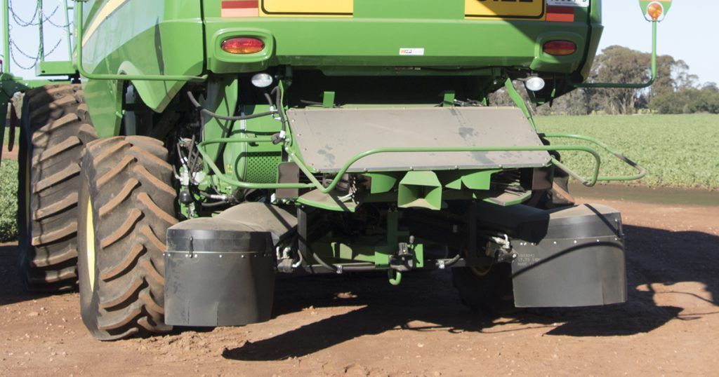 WeedSmartAU's tweet photo. Check out our latest blog post on the strip and disc system. Peter and Kylie Bach, Kurilda Ag, Pittsworth use a Shelbourne harvester front and Emar chaff deck to conserve stubble and put weeds in their place. Get the full details here ➡️ https://t.co/moZM0A53rR https://t.co/yWh1MndnMn