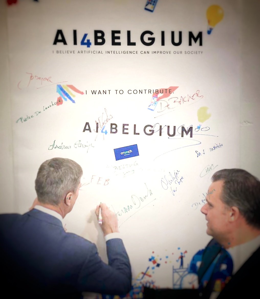 crunchanalytics's tweet photo. Yes! We'd love to contribute to the #AI4Belgium Strategy, positioning Belgium in the 🇪🇺 #AI landscape. https://t.co/fwrhtcSwfn