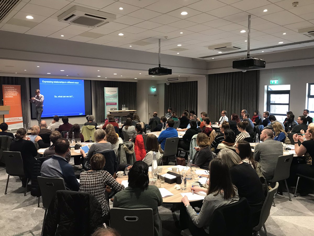 HfLSecMaths's tweet photo. An amazing start to our Maths Conference. All captivated for our keynote speakers @mrbartonmaths @AQAMaths #Intelligentpractice https://t.co/aHNiM6vsXq