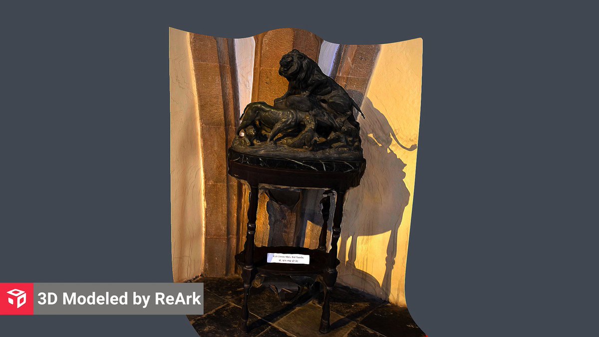 New 3D model created : 'Lion Sculpture' via @ReArk3D .
View here: rerk.in/m/M5DETC .
#MadeWithReArk #ReArk #Digital3D #3DModel #3D #lionsculpture #lion #sculpture #heritage