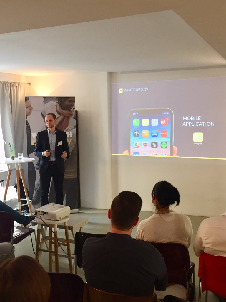 WorkpathHQ's tweet image. What‘s up 2019: Pascal from Workpath is presenting an outlook of the #Workpath #software in 2019. 
#workpathquarterly #q1workpath #thewaywework