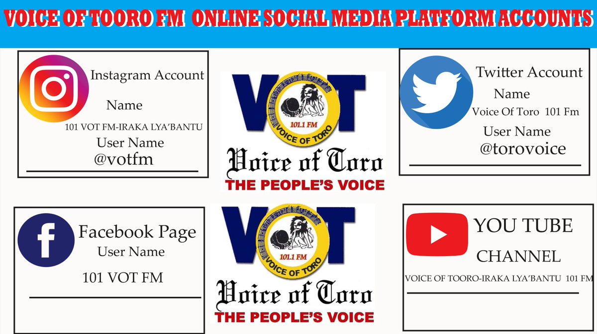 VOICE OF TORO FM 101 tweet media