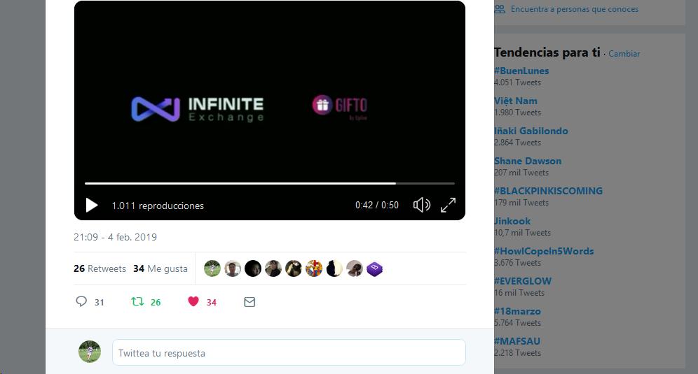 LautaroBrc's tweet photo. @Infinit_xchange Thanks team and My UID:10536 https://t.co/LmoDDGJVLu