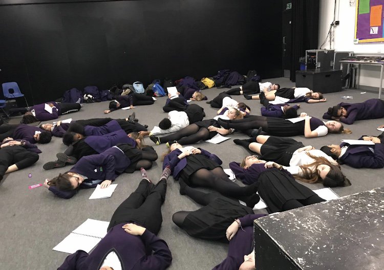 RicardsProd's tweet photo. Another fantastic  Flesh rehearsal last week. We cant't wait for you to come watch us perform at the lyric in may!! More information to be released closer to the date. @RR6Drama https://t.co/gL1NG9ENK3