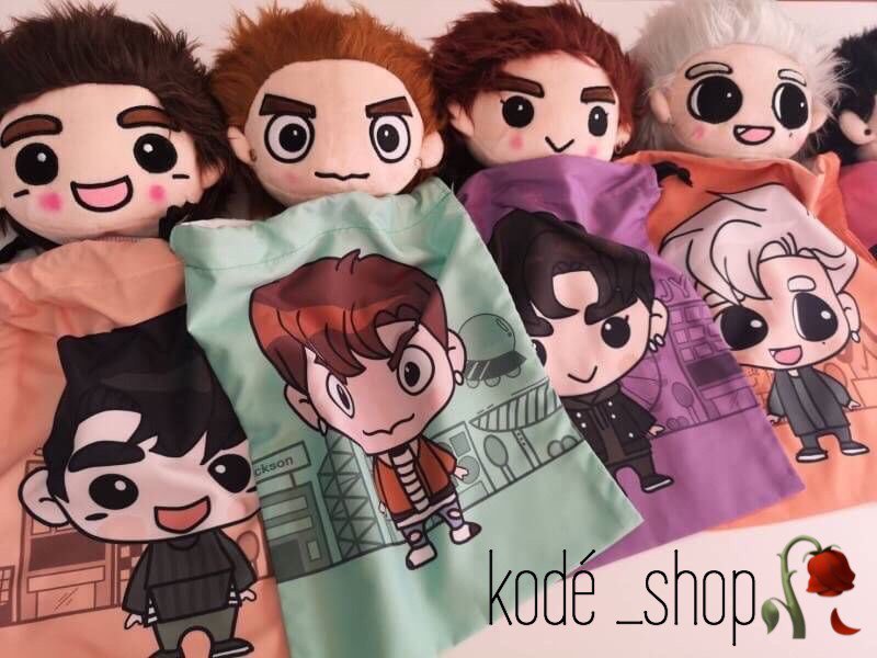 kode_shop's tweet photo. Pls rt
---

#พร้อมส่ง
🌨️ ถุงผ้าใส่ชัคกี้/อากาบง GOT7
🌈 ขนาด 23*25 cm.
🔸 - มีลาย2ด้าน/มี7ลาย
💰 ราคา : 240฿
📮 ค่าส่ง : Reg.50 Ems.80 https://t.co/jioOBIDabp