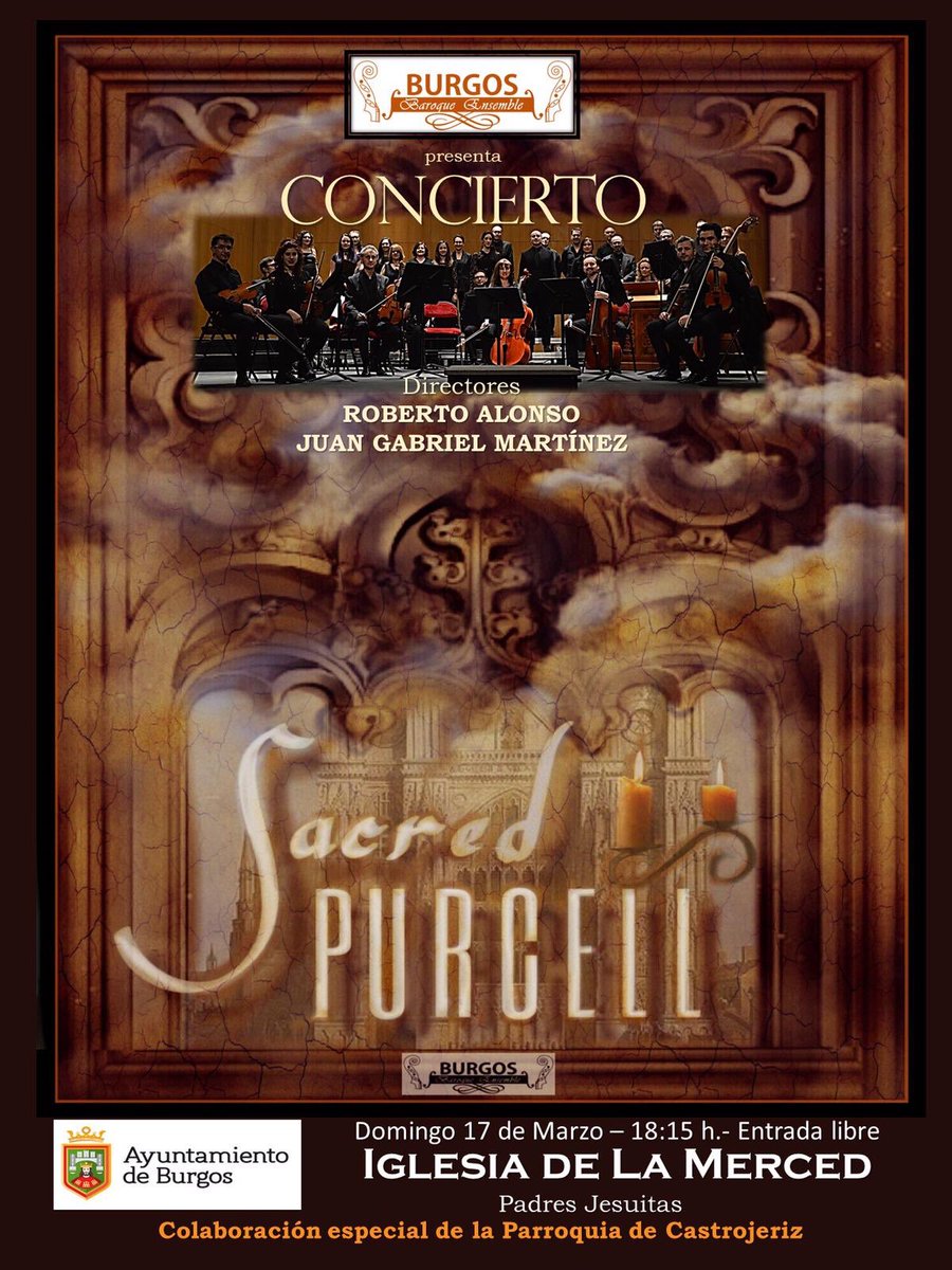 BurgosBaroquEnsemble (@baroquburgos) on Twitter photo GRACIAS por llenar, vibrar y disfrutar con <a href="/BaroquBurgos/">BurgosBaroquEnsemble</a> <a href="/juangabriel1963/">Juan Gabriel</a> Roberto Alonso nuestro “SACRED PURCELL” ayer.Maravillosa puesta en escena con dalmáticas de la época de Castrojeriz, idea de <a href="/FcoJavierSariot/">Fco. Javier Sariot</a> y estreno de #órgano Opus103 construido por #acitores GRACIAS por llenar, vibrar y disfrutar con <a href="/BaroquBurgos/">BurgosBaroquEnsemble</a> <a href="/juangabriel1963/">Juan Gabriel</a> Roberto Alonso nuestro “SACRED PURCELL” ayer.Maravillosa puesta en escena con dalmáticas de la época de Castrojeriz, idea de <a href="/FcoJavierSariot/">Fco. Javier Sariot</a> y estreno de #órgano Opus103 construido por #acitores