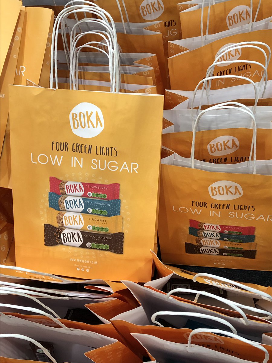 DeliciousBoka's tweet photo. Day 2 @IFE_Event sample bags of #bokabars packed and ready to go. Come a try #chocomallow stand N1648 for a #healthiersnack https://t.co/5U6hCWnl5G