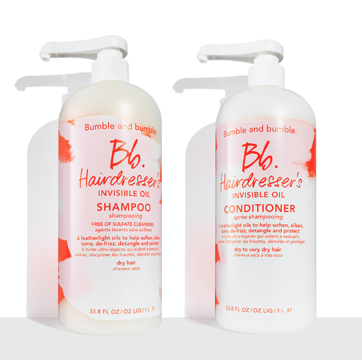 More is more. Shop our shampoo and conditioner liter duos at 20% off. Plus, free shipping. bit.ly/2y7hQZF #bumbleandbumble #crueltyfree