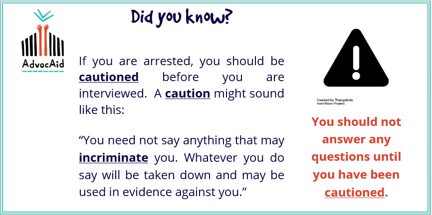 advocaid's tweet photo. Did you know...?
#DYK #DidYouKnow #Rights #Caution #ArrestRights #Salone #SaloneTwitter #SierraLeone #AdvocAid #Law https://t.co/7Jwe9QEFHa
