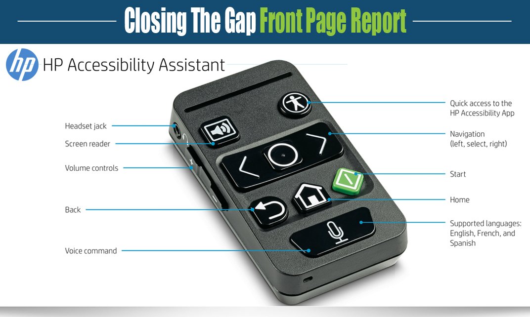 ATClosingTheGap's tweet photo. HP is Reinventing Voice Command and Screen-Reader Support with the HP Accessibility Assistant  @HP @HPSupport https://t.co/D1k9fOekyG #accessibility #a11y #assistivetechnology #assisistivetech #mobility #lowvision #visuallyimpaired #disability #disabilities https://t.co/7BxwlTu608