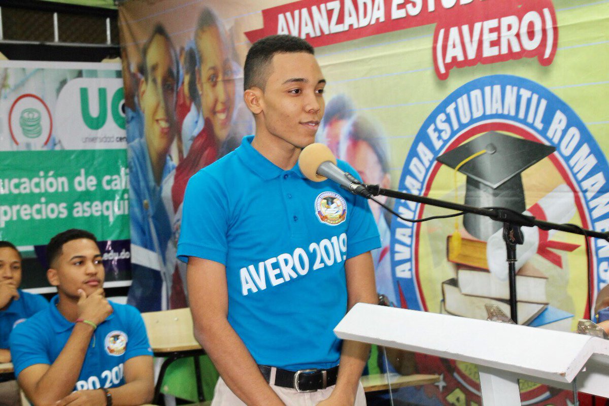 WILLY D’Js PEÑA-Politecnico Luis H. Payan, ANDREA VILMARIS MTNEZ T-Liceo Milagros Nuñez, EDWARD ALEXANDER PALACIO L. Col. Saint John y MELVIN JUNIOR CALDERON D. Pol. Calasanz San Eduardo, clasificados 4ta. fase 3ra. Ronda MARATÓN DE CONOCIMIENTO ESTUDIANTIL ROMANENSE(AVERO)2019)