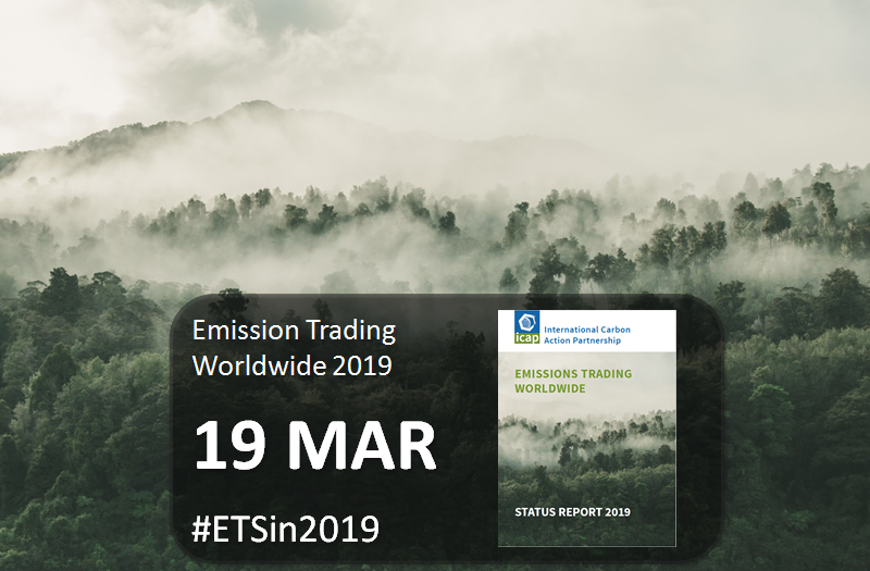 ICAPSecretariat's tweet photo. #ONEDAYCOUNTDOWN!!  @ICAPSecretariat Status Report with latest trends in #emissionstrading out tomorrow, #savethedate for March 13 #ETSin2019 https://t.co/m98Qvwqq7k