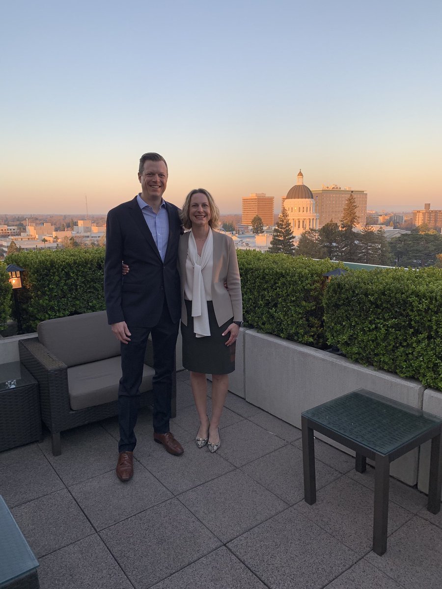 Good morning from Sacramento! Ready to hit the capitol with <a href="/ZThrelfall/">Alex Threlfall</a> advocating for geriatric mental health in #California