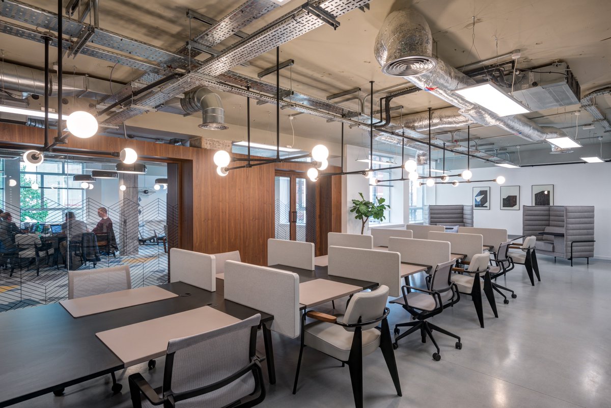 Decorations and Spraying from Ground to level 10 at Spaces, Peter House, Manchester.