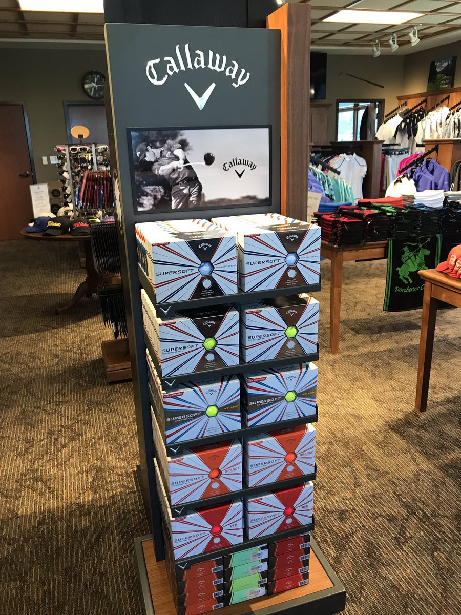 DorchesterGC's tweet photo. New Callaway golf balls are in at Dorchester. What’s your style? What’s your color? https://t.co/AbiSGYHqBu