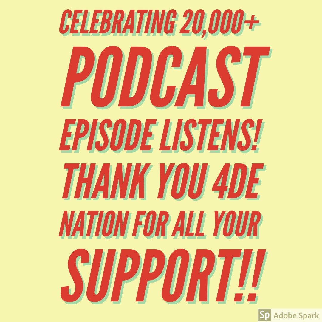 4thdownexp's tweet image. We recently reached 20,000+ podcast episode listens! Thank you all for listening to our podcast! 🎙

We love your support, feedback &amp;amp; sharing the stories of all these Pro Specialists! 📲 Over 60 interviews &amp;amp; industry tips segments.

Weekly stories: apple.co/2D2qTuN