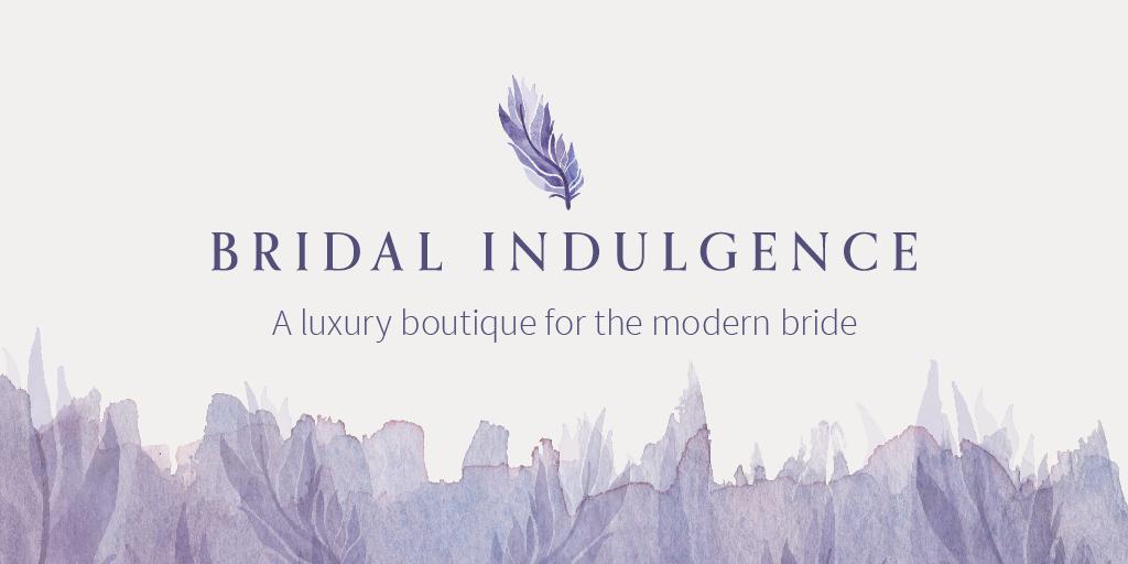 LunaStudioLtd's tweet photo. We loved designing this logo for @bridalindulge. The logo mark was created to reflect the countryside surrounding this boutique, but also to be reminiscent of their luxury bohemian dress collection. Be prepared to find your dream dress – their collection is exquisite! https://t.co/xJBfvVkQ7O
