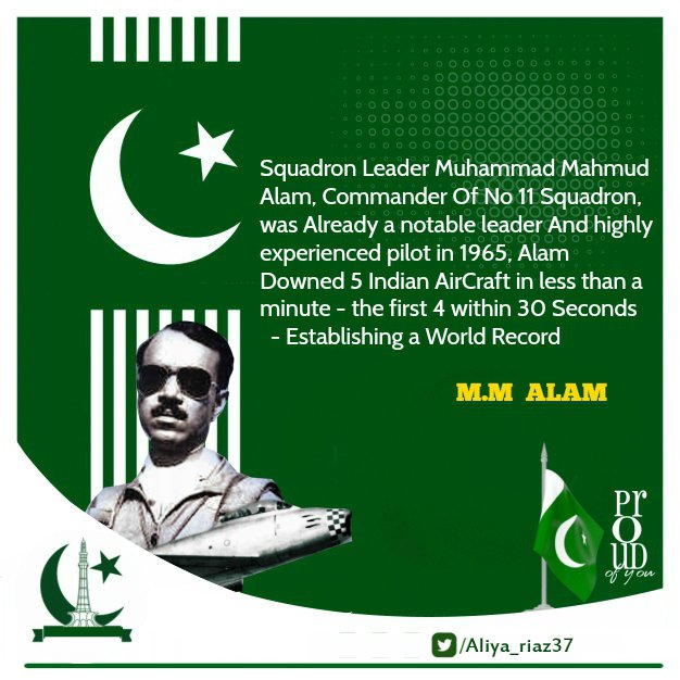 aliya_riaz37's tweet image. Remembering national hero Muhammad Mahmood Alam
 on his 6th death anniversary 
 PAKISTAN SALUTES YOU #MMAlam #PakistanZindabad 🇵🇰