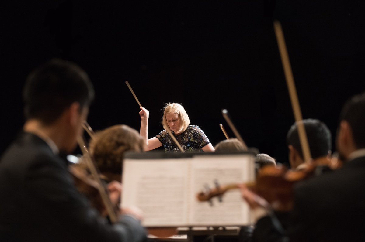 Here's my favorite shot from the <a href="/CSO_Tweets/">Cambridge Symphony Orchestra</a> concert yesterday. A great concert, including an inspiring Sibelius 5 and a premiere by <a href="/_NanSchwartz/">Nan Schwartz</a>! #bosarts #classical