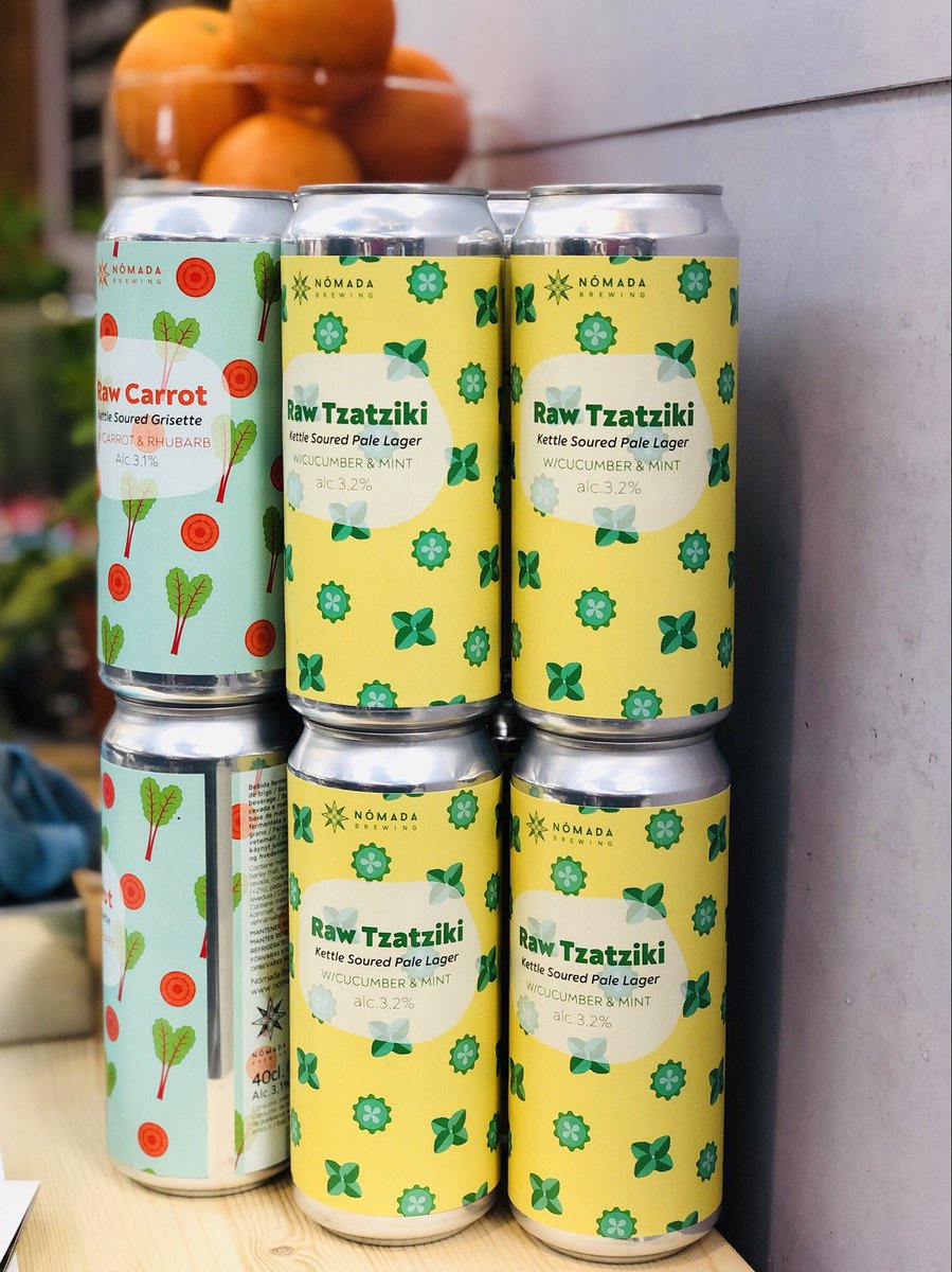 COSERAL's tweet photo. Intensos días en el @BcnBeerFest llenos de novedades y buena cerveza. ¡Nos han encantado las nuevas #cervezasraw de @nomadabrew 😍 🥒🥕🍃🍺! #bcnbeerfest #craftbeer #bbf
#beer #cerveza #craftbeer #cervezaartesanal #bbf19 #nomadabrew #beermut #rawbeer #rawcarrot #rawtzatziki https://t.co/Z6MAlwHSkX