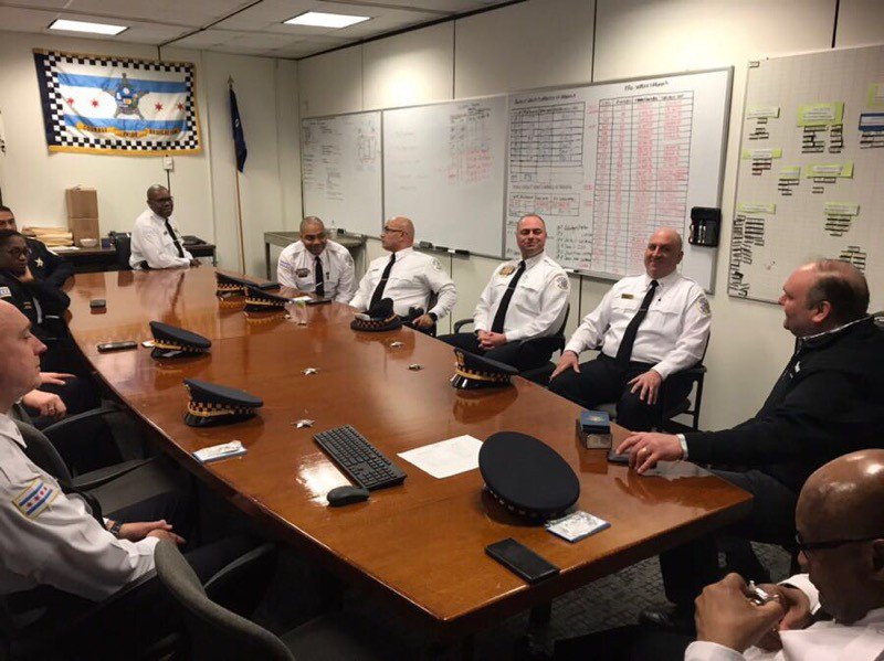 CPDETD's tweet photo. Congratulations to the new class of Chicago Police Lieutenants and Captains! #cpdetd https://t.co/yoqAenO9J4