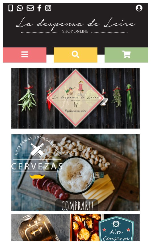 quadralia's tweet photo. Nuevo desarrollo #ecommerce: La Despensa de Leire, 
https://t.co/AZxmgrHgN2
#TiendaOnline #ComercioElectronico #Magento https://t.co/XNxo3YbWUN