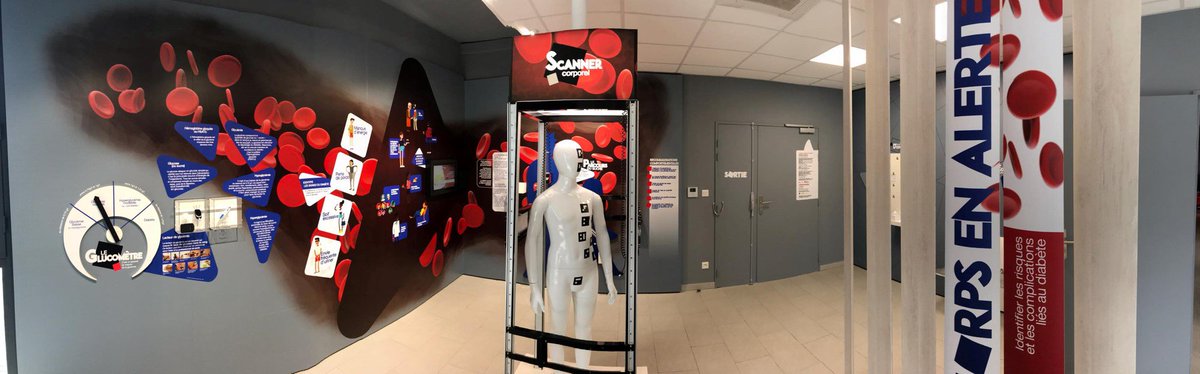 reseauUNIReS's tweet photo. Bravo à l’équipe du labo Icare EA7389 pour l’inauguration d'#Expodia, la 1ère expo interactive, permanente et gratuite sur la #prévention du #diabète 🙌🙌Retrouvez l’itw de Maryvette Balcou-Debussche, membre du @reseauUNIReS : https://t.co/Gkg0TwvHdr https://t.co/SovFqm6wSZ