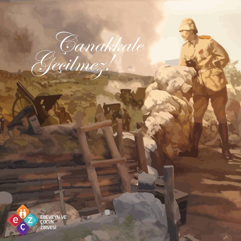 Tüm kahramanlarımızı saygı ve minnetle anıyoruz. 
#ÇanakkaleGeçilmez