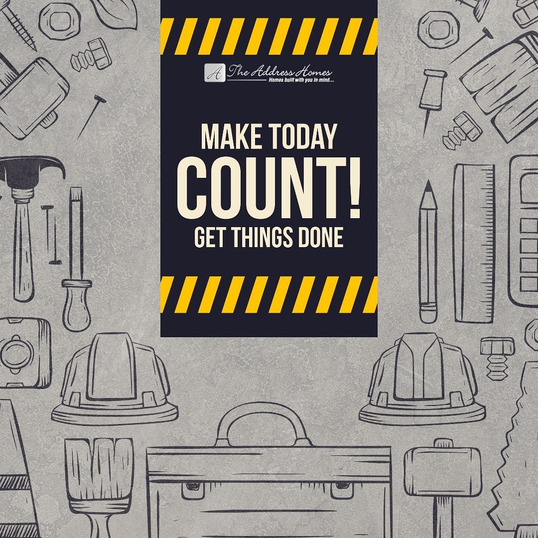 theaddresshomes's tweet photo. It's a new week Fam! Go out there and get things done. Do have a great week.
#Theaddresshomes #mondayquotes #getthingsdone #affordablehomes #LuxuryHome #LuxuryKitchen #homes4sale #goals #HouseHunting #realestate #realtor #RealEstate #realtorlife #realtorswag #MondayMotivation https://t.co/nKU6Gfii1C