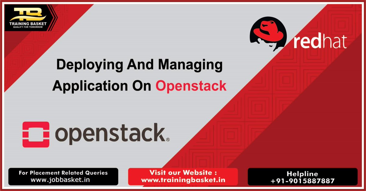 TBLinuxRHCSA's tweet image. #RedhatOpenstack Training in Noida to Enhance Your Career Options
Helpline No.: +91 9015887887 
Source URL: redhattrainingbasket.wordpress.com/2019/02/20/bes…

#RedHatTraining #RedHatCertification #RedHatCourse #RedHatSummerTraining #LinuxSummerTraining #LinuxCouse #LinuxCertification