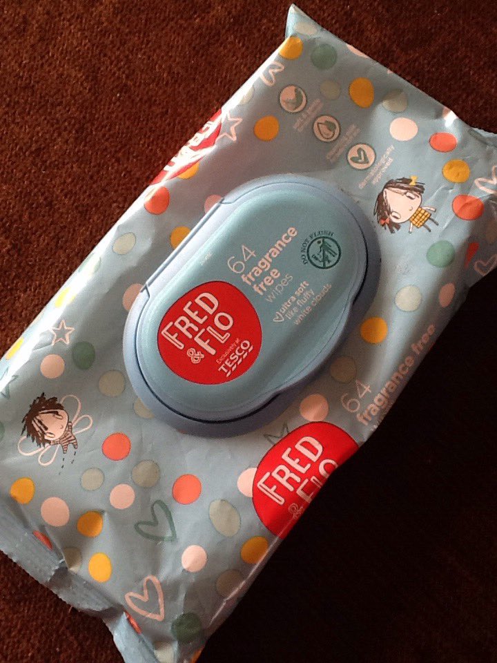 fred and flo wipes tesco