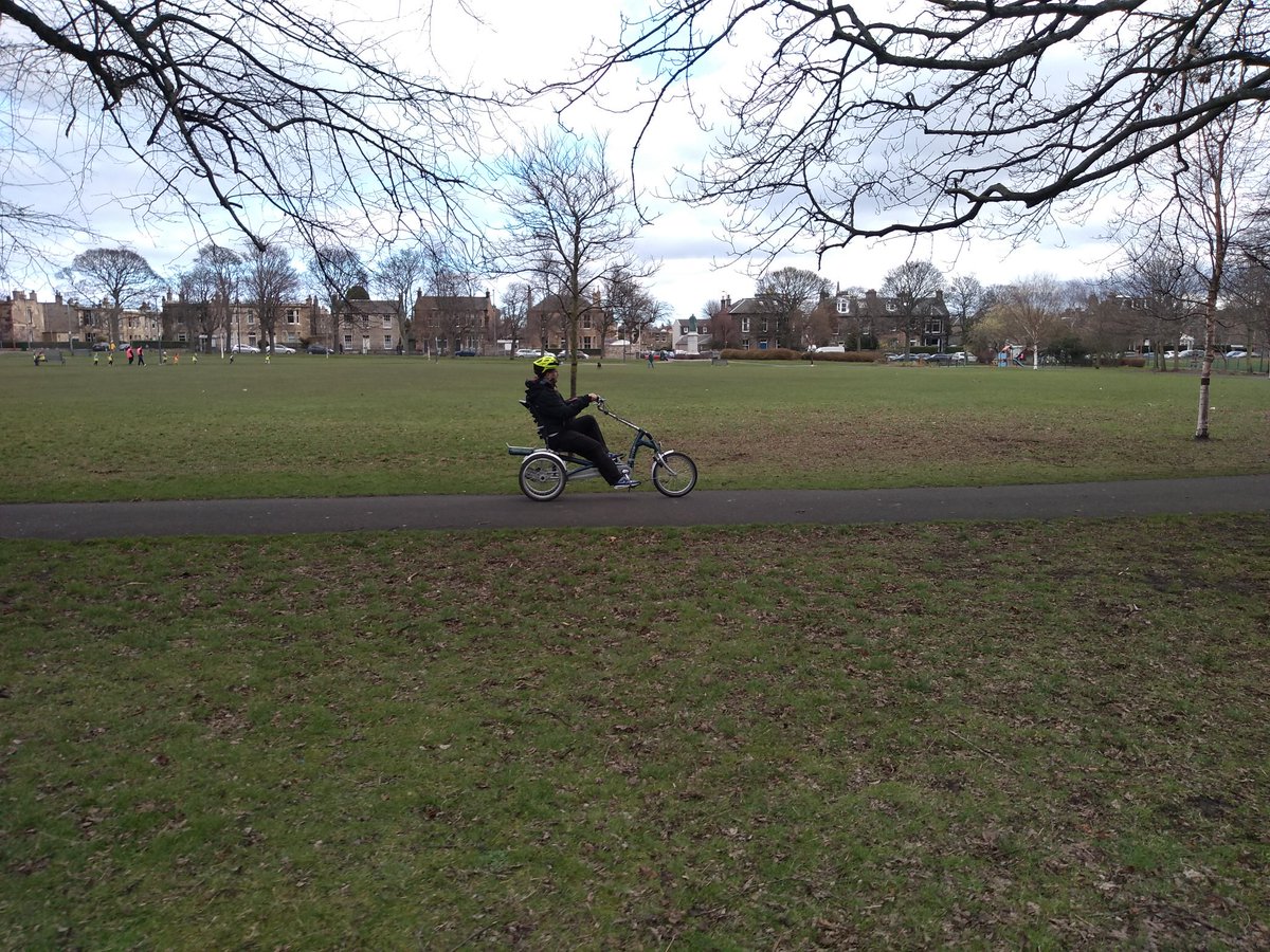 Edinburgh_ABC's tweet image. ..... aaaaand the new 2019 season of #AllAbility #Inclusive #Cycling sessions is go! Great group in from @withYOUsupport to kick things off with a ride at @EdinOutdoors Victoria Park #Edinburgh @Edinburgh_CC @EdOutdoorLearn @CyclingUKScot @rsmacdonaldct @transcotland