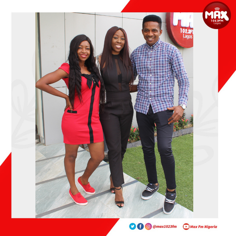 Max1023FM's tweet photo. Just so you can know how beautiful this morning was. lol
We bet #beverlynaya had a great time with @MarkOtabor and @DebsExtra on the #MaxBreakfast show this morning.
#entertainment #trends #entstreet #celebrities #maxfm #naijacelebrities #movies https://t.co/zFmD9GxyhO