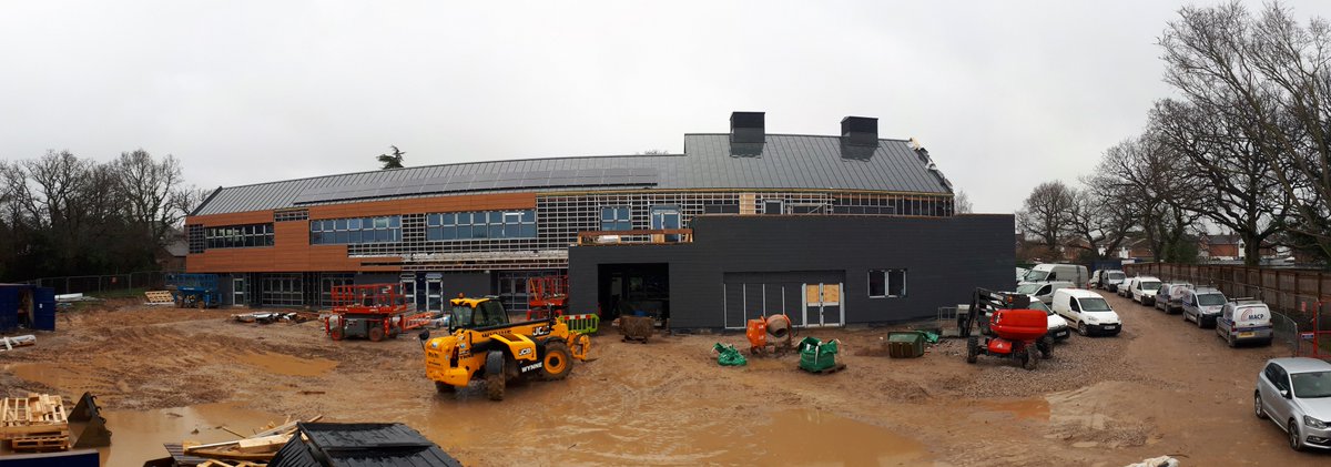 Great to see progress at Ysgol Penyffordd. Looking forward to the landscape coming together in the next few months! <a href="/WynneConstruct/">Wynne Construction</a>  <a href="/LovelockArch/">Lovelock Mitchell Architects</a>