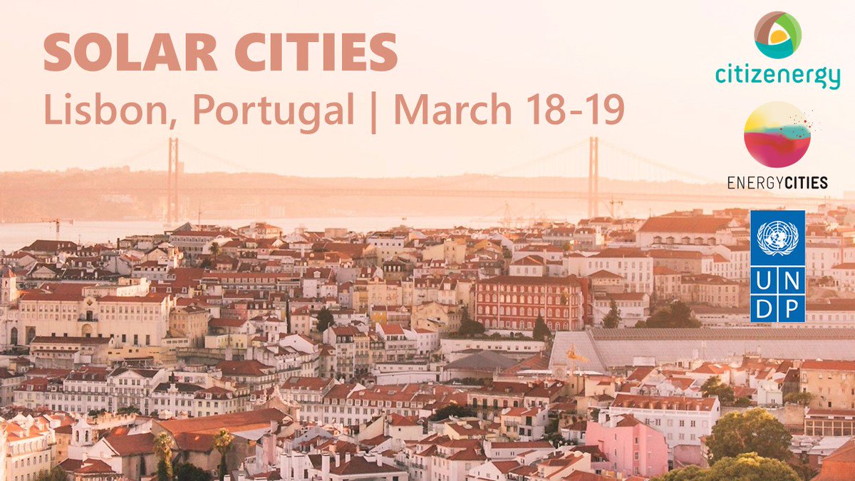 #SolarCities just started! For the following two days, we will be discussing how connecting innovation, investment and civic engagement can boost urban solar energy projects

Full Agenda here citizenergy.eu/storage/app/me…