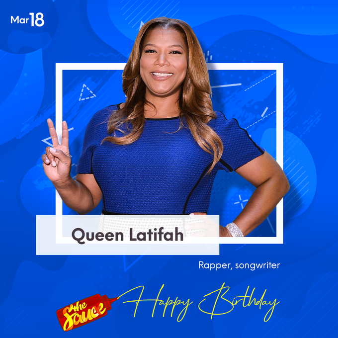 Happy 49th birthday to American rapper and \Star\ actress Queen Latifah 