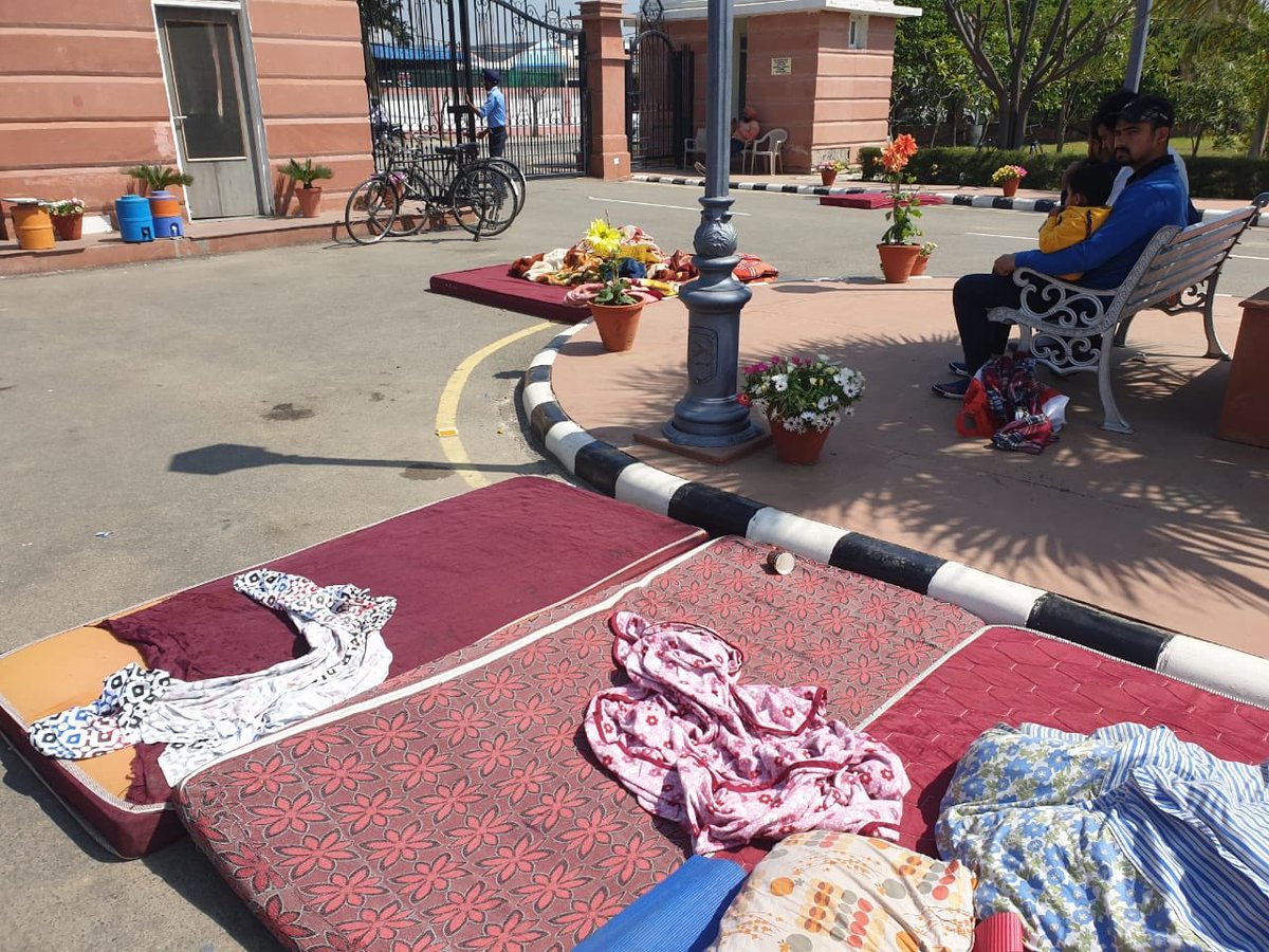 freergnul's tweet photo. New beds for students who want transparency and accountability. #ThanksVC #JusticeForRGNUL https://t.co/1EHKtkTn7j