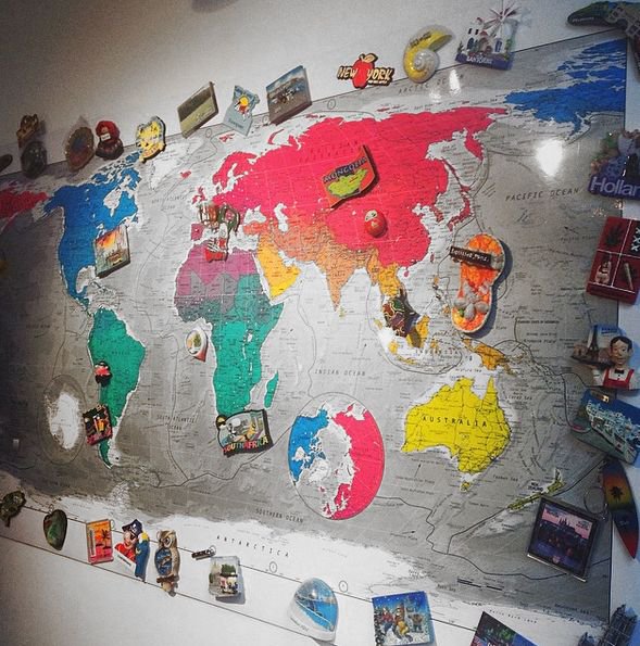 Futuremaps's tweet image. Our Magnetic Wall Maps make a great gift for a new generation of travellers, aesthetes and dreamers.   Plot your next trip, mark places of interest or use your map as a noticeboard and pin postcards and photographs to it.  
Read more👉buff.ly/2OAiLvq
#travelmap #mapgift