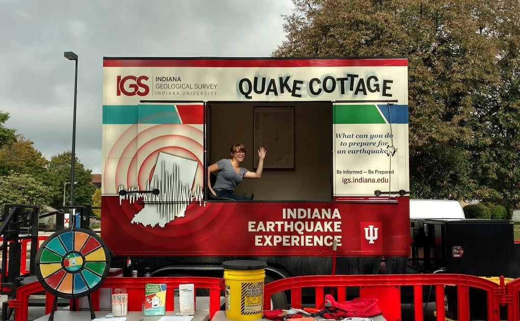 INGeoSurvey's tweet photo. Things are really starting to shake up in 2019! Visit the @evvmuseum March 22-23 or Eagle Creek @IndyParksandRec April 5 to learn about earthquakes & preparedness with the Midwest's one and only #QuakeCottage experience. https://t.co/eRmzCF5GcU