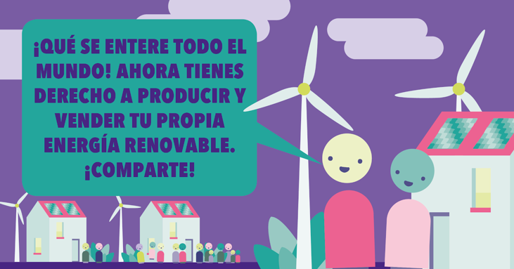 sos_clima's tweet photo. 🗣️⚡️El creciente movimiento por la #EnergíaCiudadana ha recibido recientemente un buen impulso a nivel europeo. ¡La transformación energética pasa por poner la energía renovable en manos de las personas! Más información ➡https://t.co/MFB4hVAfMY https://t.co/MN1Xm6sTat
