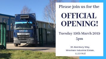 Please join us tomorrow at 5pm for our Official Opening of our brand new shred centre.

Where?
36 Abenbury Way, Wrexham Industrial Estate, LL13 9UZ

#wrexham #shredding #GDPR #confidentialshredding #storage #vaultstorage #archivestorage #documentstorage